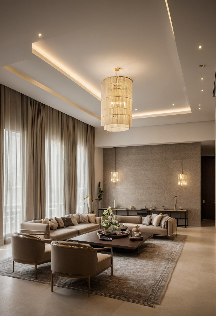Luxury interior image showing Riyadh villa interiors require proof of local climate, privacy, and hospitality-space experience