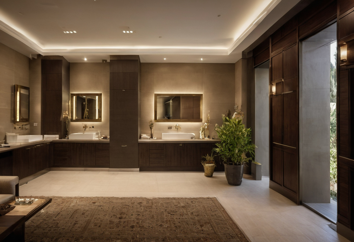Which room-by-room requirements should Saudi villa owners record interior planning detail